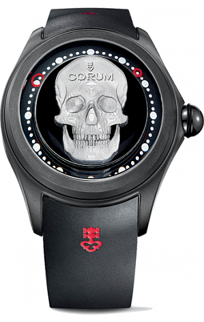 Replica Corum Bubble Big Bubble Magical 52 3D Skull L390-03337-390.101.95-0371 SK01 watch
